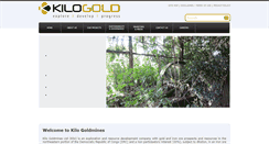 Desktop Screenshot of kilogold.net