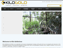 Tablet Screenshot of kilogold.net